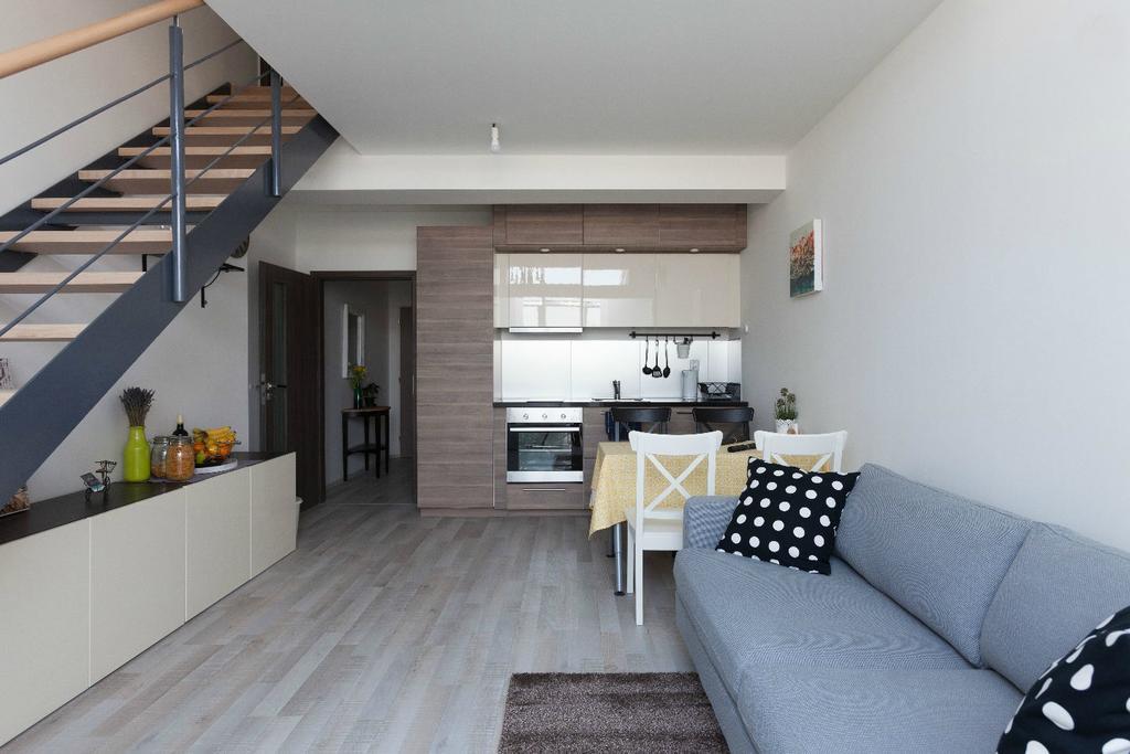 프라하 Kent Ridge Loft, Sokolska 아파트 외부 사진